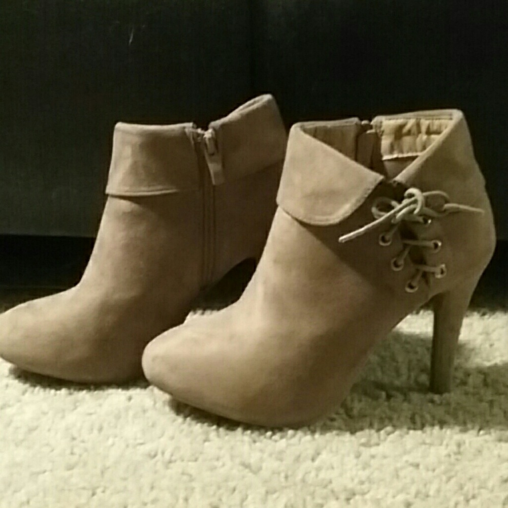 TOP Moda tan boots